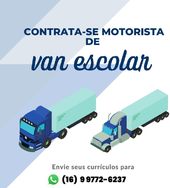 Vaga para Motorista de Van Escolar