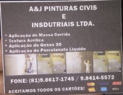 A&j Pinturas Civis e Industriais