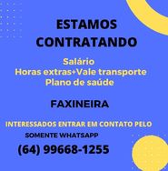 Contrata-se Faxineira