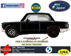 Matchbox 1969 BMW 2002 Cor Preto 1/64