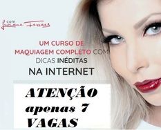 Promoção Curso de Maquiagem 7 Vagás