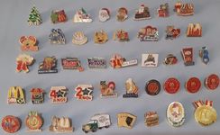 Pin Mcdonald's Pins Originais Macdonalds Pin em Metal ñ Broche Botton