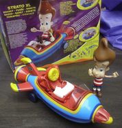 Jimmy Neutron Boneco + Foguete Turbo e Ejetor Strato XL na Caixa / Toy