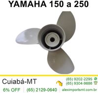 Hélice Yamaha 150 a 250 V4 -v6 Passo 13 3-4 X 19