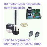 Kit Motor Rossi Basculante com Instalação