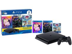 Playstation 4 Bundle V11 1tb 2 Controles Sony - com 5 Jogos Ps Plus 3