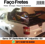 Frete Santa Maria DF - Frete Valparaíso GO - Frete Gama Dffrete Santa