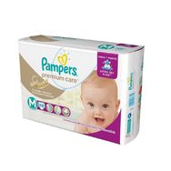 Fraldas Pampers Premium Care Tamanho M