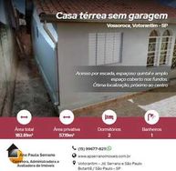 Casa Térrea sem Garagem - Vossoroca - Votorantim/sp