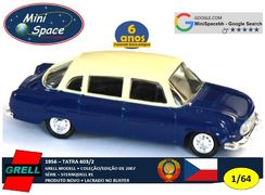 Grell Modell 1956 Tatra 603/2 Cor Azul 1/64