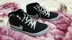 Tênis Nike Preto com Branco