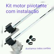 Kit Motor Pivotante com Instalação - Marca Rossi