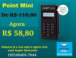 Maquininha Point Mini - a Máquina de Cartão do Mercado Pago