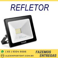 Refletor Led Elgin 10w 6.500k Branca Fria Bivolt