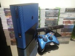 XBOX 360 Super Slim + Kinect + Controle S/ Fio + 2 Jogos