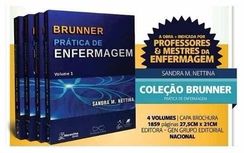 Livro 4 Volumes Brunner Prática de Enfermagem sem Uso