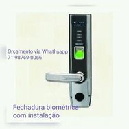 Fechadura Intelbras Que Abre por Biometria