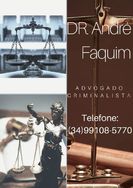 Dr. André Faquim Direito Penal Uberaba MG , Advogado Criminal Uberaba