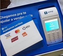 Maquininha de Cartão Sumup Total 4 Bombinhas e Chip