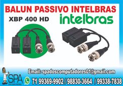 Balun Passivo Xbp 400 Hd Intelbras