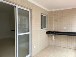 Apartamento com 61.55 m² - Aviação - Praia Grande SP