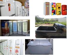 Geladeiras Freezers Entrego Frete Carreto