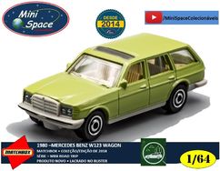 Matchbox 1980 Mercedes Benz W123 Wagon Cor Verde 1/64