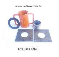 Caneca Rosca Luva Porca Kit de Rosca P Escora Metalica em Campo Largo