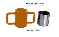 Caneca Rosca Luva Porca Kit de Rosca P Escora Metalica em Riacho Fundo