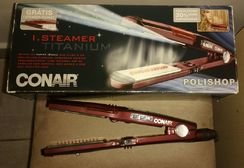 Prancha Steamer Titanium Conair Polishop