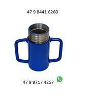 Caneca Rosca Luva Kit de Rosca P Escora Metalica em Conceicao da Barra