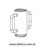 Caneca Rosca Luva Porca Kit de Rosca P Escora Metalica em Altamira