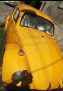 Fusca 73 Amarelo 1500