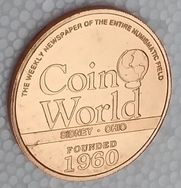 Fotos Similares: Usa Medal 1992 Coin World Numismatic Sidney Ohio 