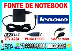 Fonte Carregador para Notebook Ultrabook e Tablet Usb-c Acer 20v 3.25a