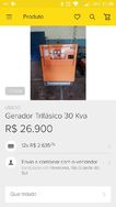 Gerador Trifásico 30kva 380