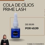 Cola de Cílios Boa Duração e Eficiente Prime Lash 6 Gramas