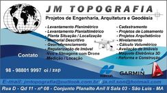 Jm Topografia - Projetos e Regularização de Imóveis