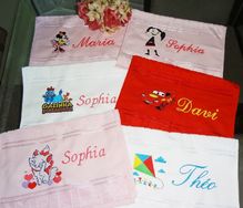 Toalhinhas Bordadas Personalizadas