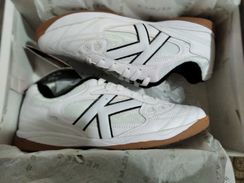 Tênis Chuteira Kelme Futsal Branco Novo N39