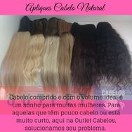 Aplique Cabelo Natural Tic Tac