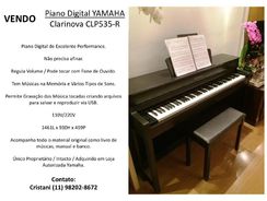 Piano Yamaha Clarinova Clp 535 R