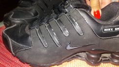 Nike Shox Preto Tam. 34 Unissex