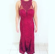 Vestido Marsala para Madrinha