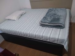 Cama Box, Casal, com Báu