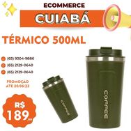 Copo Térmico Cofe Coffe Aço Inoxidável Anti Corrosão Top