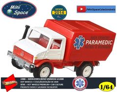 Hot Wheels 1988 Mercedes-benz U1300 Unimog 1/64