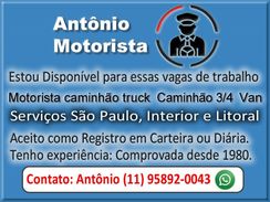 Procuro por Vaga de Motorista