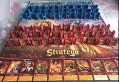 Jogo Stratego Combate Original da Hasbro Estratégia Medieval Mago,