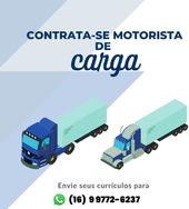 Vaga para Motorista de Carga